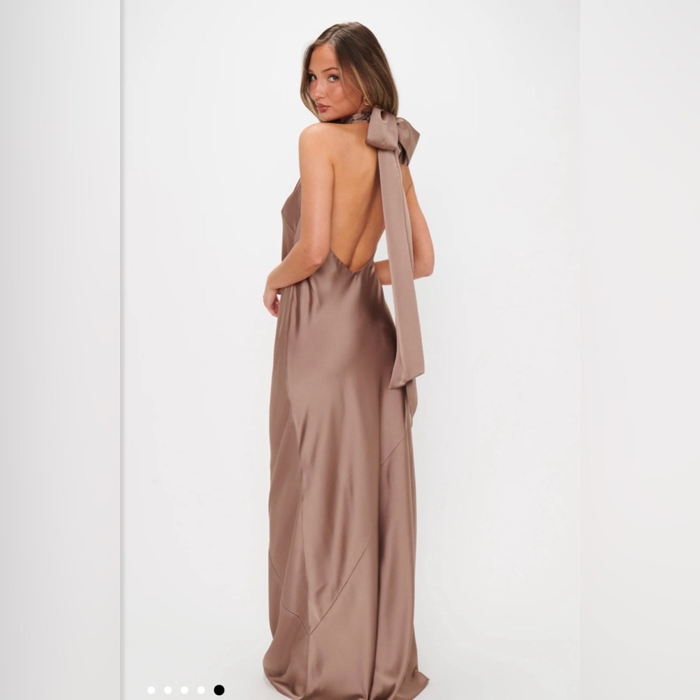Sho Me Your Mumu Lisa Maxi Dress in Dune